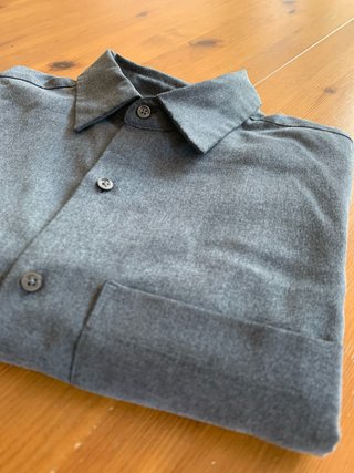 Camisa / Sobrecamisa Gris Mango Man Talla M