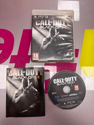Videojuego PS3 call of duty black ops II
