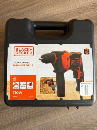 Taladro percutor Black+Decker 710W Nuevo