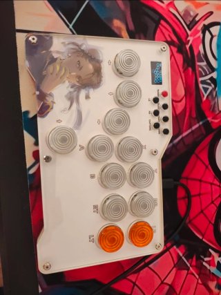 Mando Arcade Leverless / Hitbox GP2040-CE PS4 PC –