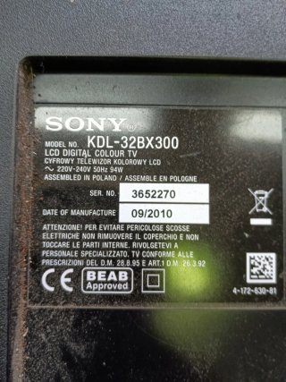Placas TV Sony KDL-32BX300