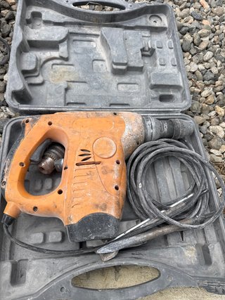 Martillo demoledor naranja