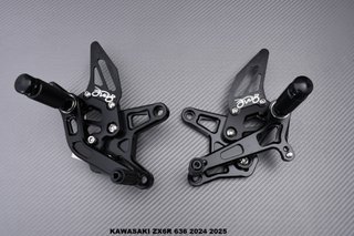 Estriberas retrasadas KAWASAKI ZX6R 636 2024 2025