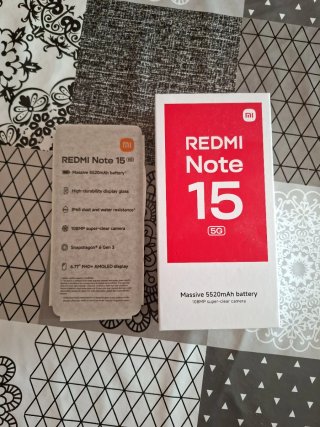 Xiaomi Redmi Note 15 5G 8 gb ram y 256 gb