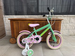 Bicicleta infantil 14 unicornios
