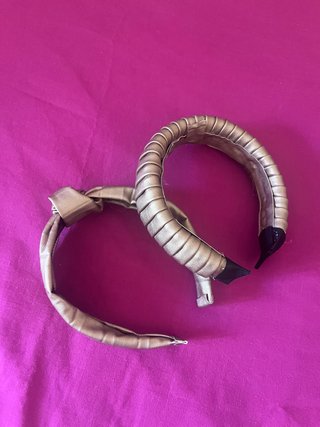 Set de 2 Felpas para el Pelo Doradas