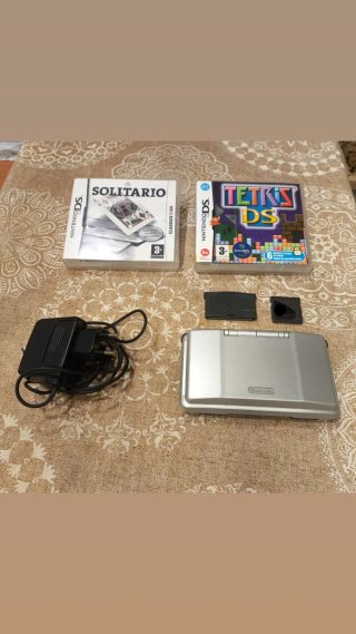 Nintendo DS Plata + Juegos