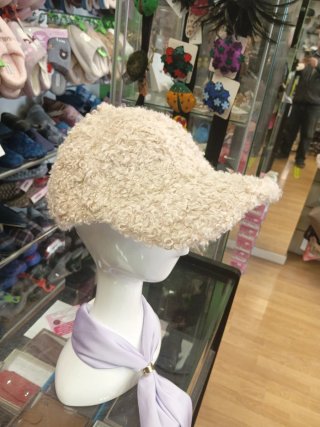 Gorra de Invierno Texturizada Beige