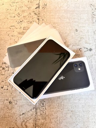 iPhone 11 128GB Nero con 7 cristali
