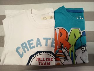 Camisetas manga larga Sfera y Junior Wear talla 5