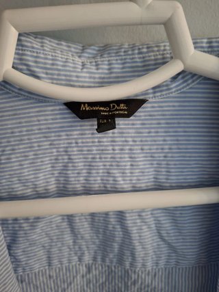 Camisa Massimo Dutti Azul