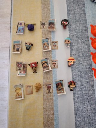 Figuras One Piece kinder