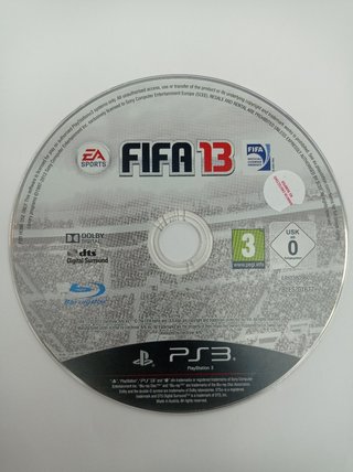 Videojuego PS3 fifa 13