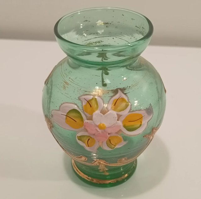 JARRON MINIATURA "SOLIFLORE" ESMALTE FLORAL