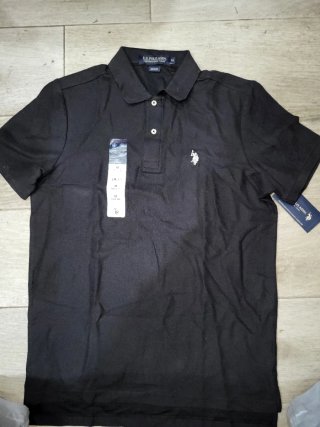 Polo U.S. Polo Assn. Negro Talla M