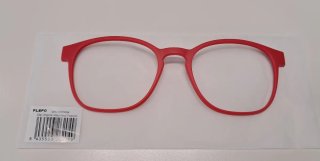 Clip Gafas Flipo Nilo Red Passion