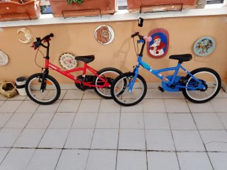 Bicicleta niño tres cinco años