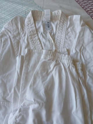Traje Judo Decathlon 150cm Blanco