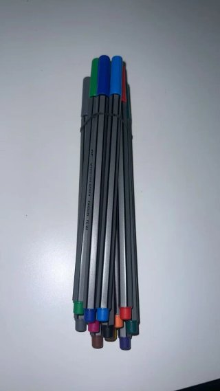 Set di 10 Penne Colorate