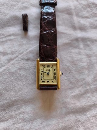 Reloj Cartier Tank Cuerda