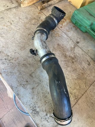Tubo del turbo BMW 120d (2006) intercooler admisio