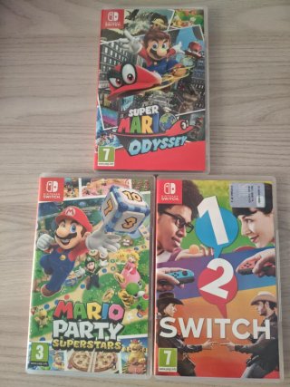 Tris di giochi per Nintendo Switch
