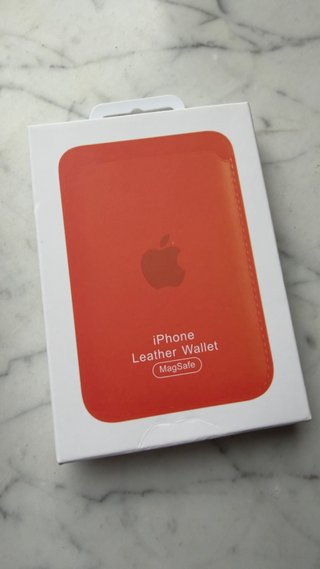 Cartera de Piel Apple MagSafe para iPhone