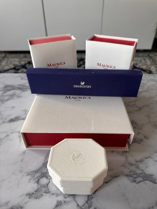 Cajas Majorica y Swarovski