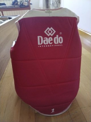 Lote de protecciones de taekwondo