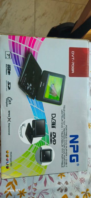 DVD Portátil NPG DVT-708R