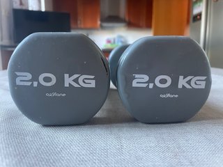 Set de 2 Mancuernas de 2kg PRECIO NEGOCIABLE