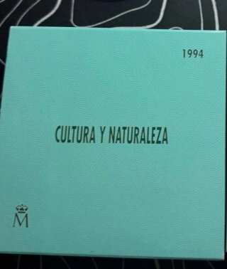 Cincuentín 1000 pesetas de plata cultura y natural