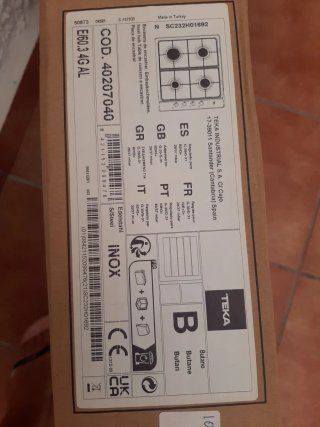 Placa de Cocina TEKA 4 Fuegos