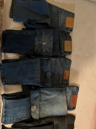 Lote de 5 vaqueros para chico. Talla 28-32