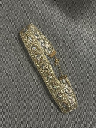 Choker de Espejos Dorado