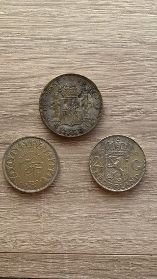 Lote de 3 Monedas de Colección
