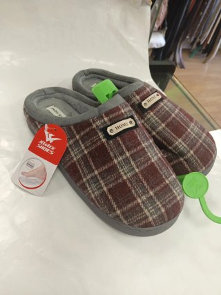 Zapatillas de casa Jomix a cuadros