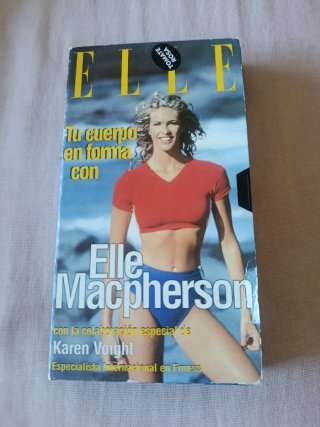 Cinta VHS Tu cuerpo en forma - Elle Macpherson
