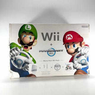 Nintendo Wii Mario Kart Pack Bundle