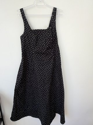 Vestido de verano Mojito negro lunares Talla 38