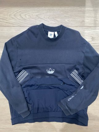 Sudadera Adidas Estilo Bomber L