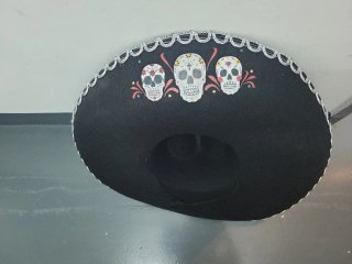 Sombrero Mexicano Calaveras Halloween