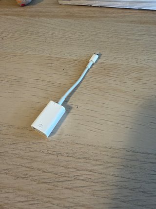 Adaptador Apple Lightning a USB