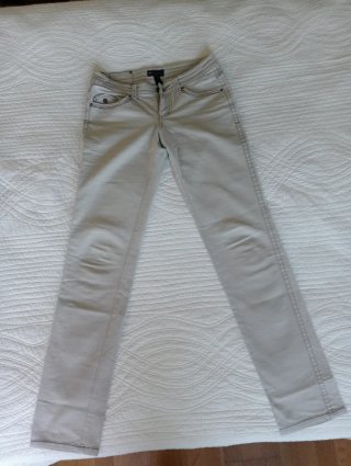 Pantalón Mango Beige Talla M