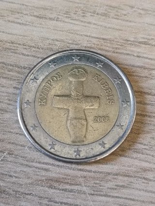 Moneda 2€ Chipre 2008
