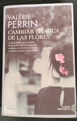 Cambiar el agua de las flores