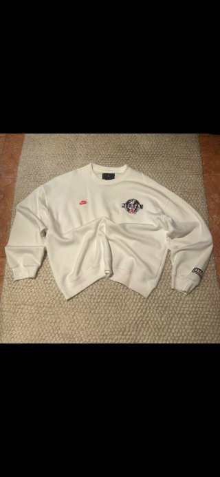 Sudadera Jordan Blanca Original