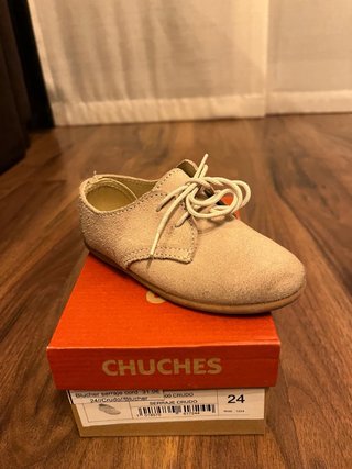 Zapatos Blucher Chuches Beige talla 24
