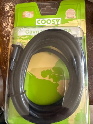 Cavo VGA-VGA 3 Metri COOSY - Nuovo Sigillato Full