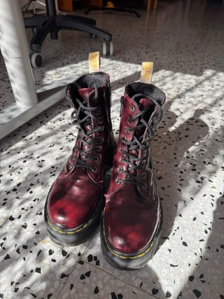 Botas Dr. Martens Jadon Cherry Red